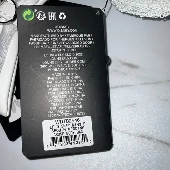 LoungeFly Disney Minnie sequin crossbody - Picture 11 of 11